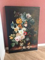Canvas Schilderij Bloemen - 70x100 cm, Ophalen
