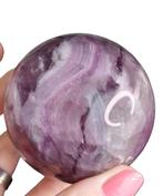 Prachtige paarse Fluoriet bol, Ophalen of Verzenden