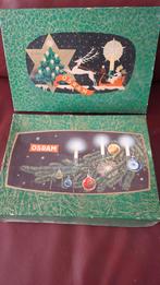 2 Oude Kerstlampjes Doosjes - Vintage Decoratie, Ophalen of Verzenden, Gebruikt