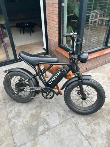 EsMaster ESMASTER BX 250 Matt black fatbike beschikbaar voor biedingen