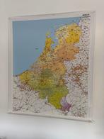 Landkaart van Nederland - 120x100 cm, Landkaart, 1800 tot 2000, Nederland, Ophalen