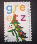 Nederland Kerstzegel GREETZ- POST, Ophalen of Verzenden, Na 1940, Gestempeld