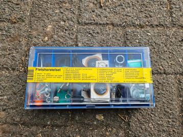 NIEUW fietsherstelset reparatie doos monteur NOG DICHT beschikbaar voor biedingen