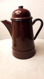 EMAILLE KOFFIEKAN, Antiek en Kunst, Antiek | Emaille, Ophalen of Verzenden