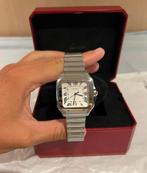 Cartier Santos 40 mm !!!NEW!!!, Sieraden, Tassen en Uiterlijk, Horloges | Dames, Ophalen, Zo goed als nieuw, Staal, Overige merken