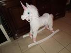 Stevig  hobbelpaard Unicorn in perfecte staat met 2 geluiden, Ophalen of Verzenden, Zo goed als nieuw