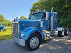 Kenworth W900A (peterbilt-freightliner-mack), Achterwielaandrijving, Zwart, Blauw, Bedrijf
