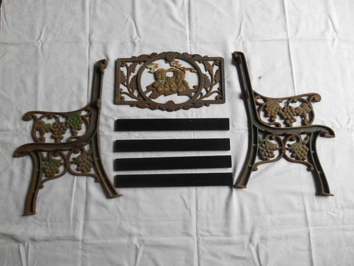 tuindecoratie, Tuin en Terras, Tuinbeelden, Gebruikt, Overige typen, Metaal, Ophalen