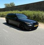 BMW 5-Serie 530d Touring m pakket 2009, Auto's, Automaat, Zwart, Zwart, Leder
