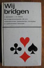 Wij bridgen - P. Boender / J.K. Kroes, Hobby en Vrije tijd, Gezelschapsspellen | Kaartspellen, Ophalen of Verzenden, Gebruikt