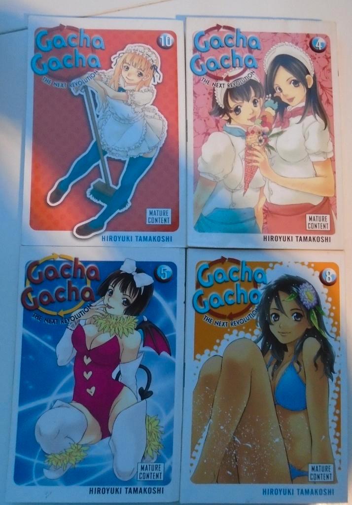 Gacha Gacha 4 STUKS Strip, Boeken, Taal | Engels, Zo goed als nieuw, Ophalen of Verzenden