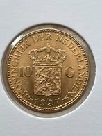 Gouden tientje 1927, Postzegels en Munten, Ophalen of Verzenden, Koningin Wilhelmina, 10 gulden