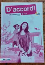 werkboek Frans :  D'accord! Cahier d'exercices 6 vwo, Boeken, Frans, VWO, Malmberg, Ophalen of Verzenden