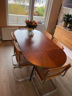 Mooie FonQ Hendrix eettafel mangohout, Huis en Inrichting, Tafels | Eettafels, Ophalen, Modern klassiek bistro, 50 tot 100 cm