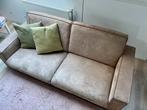 Tweezits bank suede bruin, Huis en Inrichting, Banken | Bankstellen, Ophalen, 150 tot 200 cm, Tweepersoons, 75 tot 100 cm