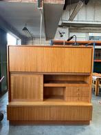 Vintage Zweeds Wandmeubel / Highboard. Royal Board 1970'S, Ophalen, Gebruikt, 150 tot 200 cm, Onbekend