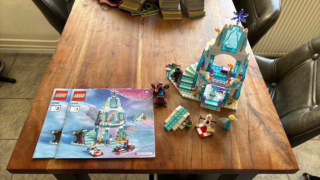 Lego Frozen IJspaleis 41062 - Complete Set, Ophalen, Zo goed als nieuw, Complete set, Lego