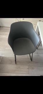 Te koop antraciet grijs eetkamerstoelen., Ophalen of Verzenden, Zo goed als nieuw, Grijs, Vijf, Zes of meer stoelen