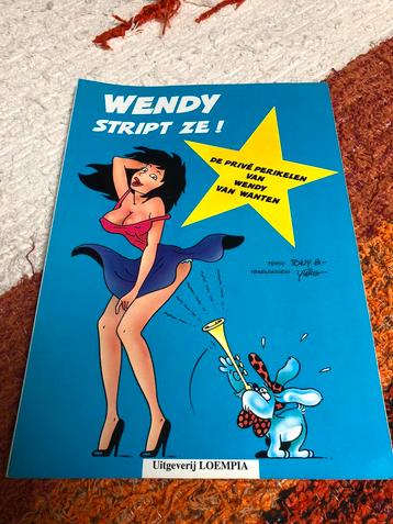 Wendy stript ze beschikbaar voor biedingen