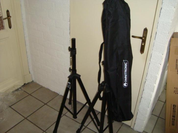 OMNITRONIC MOVE MK-2 SPEAKER STATIEVEN SET nieuw, Muziek en Instrumenten, Standaards, Nieuw, Muziekstandaard, Speaker, Ophalen of Verzenden