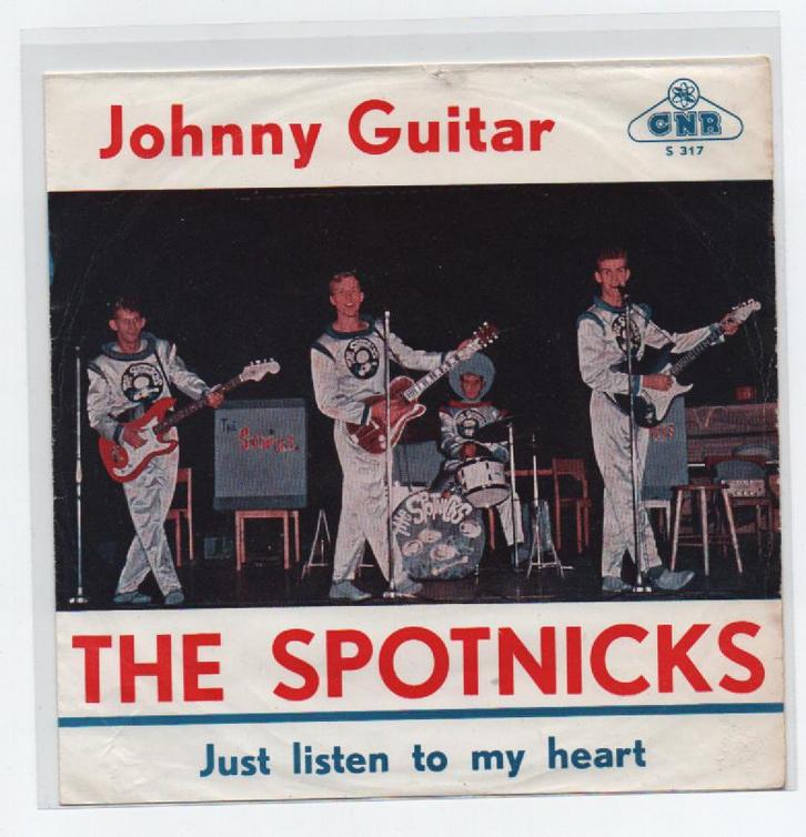 The Spotnicks- Johnny Guitar (Rode letters!!, Cd's en Dvd's, Vinyl Singles, Zo goed als nieuw, Nederlandstalig, 7 inch, Verzenden