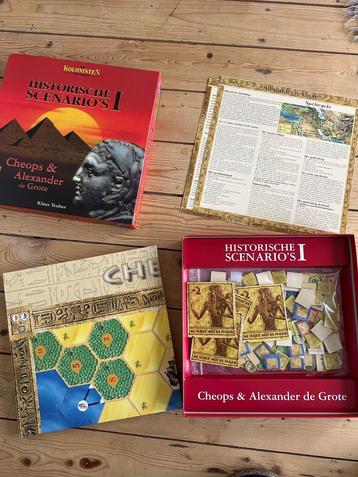 De Kolonisten van Catan: Historische Scenario's I beschikbaar voor biedingen