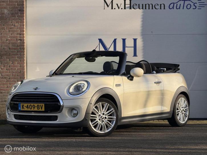 Mini Cabrio 1.5 Cooper Chili Stoelverwarming Climate Cruise, Auto's, Mini, Bedrijf, Te koop, Cabrio, ABS, Airbags, Airconditioning