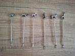 6 antieke vintage prikkers met jungledieren, Antiek en Kunst, Ophalen of Verzenden