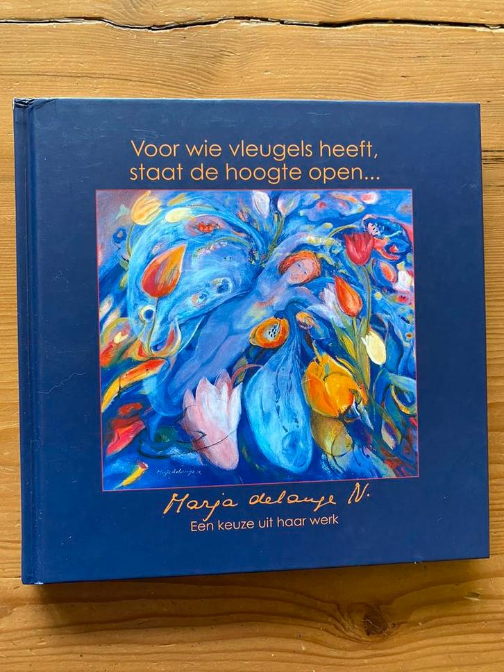 Voor wie vleugels heeft staat de hoogte open - M de Lange, Boeken, Kunst en Cultuur | Beeldend, Gelezen, Ophalen of Verzenden
