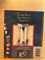 Zilverkleurige Super Bolt Maxi Boulon L 9 stuks nieuw, Antiek en Kunst, Antiek | Goud en Zilver, Ophalen of Verzenden, Zilver