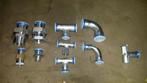 0235. Mapress / bocht, t-stuk, koppeling etc / Geberit / RVS, Ophalen, Minder dan 30 cm, Overige typen, Nieuw