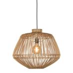 Twee Good & Mojo hanglamp riet/bamboe, Huis en Inrichting, Lampen | Hanglampen, Nieuw, Metaal, Ophalen of Verzenden, 50 tot 75 cm
