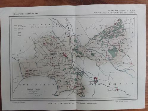 81 / Gendringen Netterden Anholt Ijsselbrug Dinxperlo Kuyper, Antiek en Kunst, Kunst | Litho's en Zeefdrukken, Ophalen of Verzenden