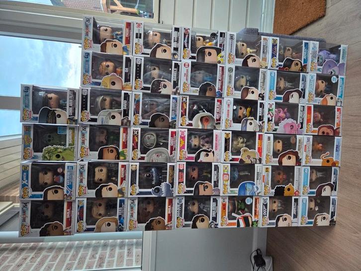 40 Funko Pops uit verschillende series, Verzamelen, Poppetjes en Figuurtjes, Zo goed als nieuw, Ophalen of Verzenden