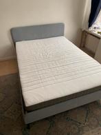 Ikea SLATTUM bed 140x200 Inclusief MORGEDAL matras, Huis en Inrichting, Slaapkamer | Bedden, Ophalen, Gebruikt, 140 cm, Twijfelaar