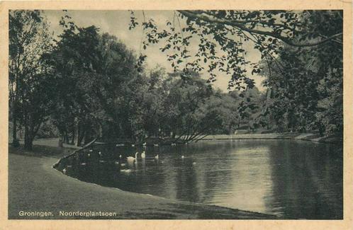 (388-467-005) Groningen Noorderplantsoen, Verzamelen, Ansichtkaarten | Nederland, Groningen, Verzenden
