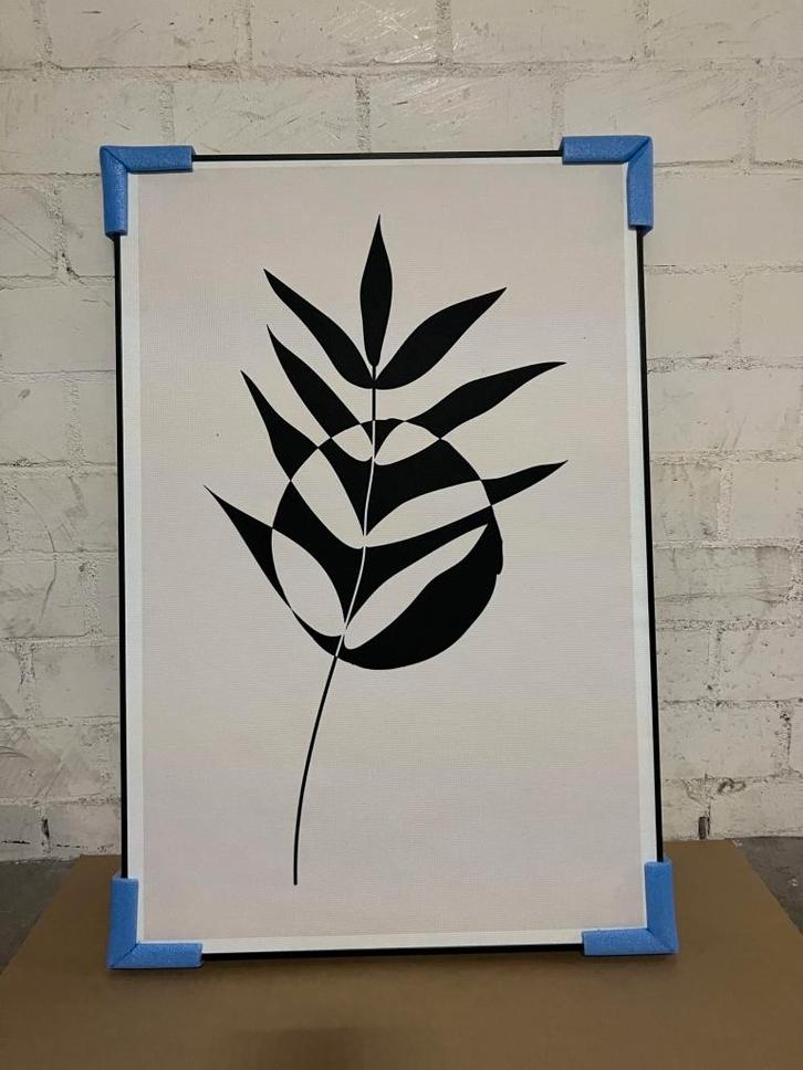 akoestisch schilderij 60x90CM met aluminium lijst, Huis en Inrichting, Woonaccessoires | Schilderijen, Tekeningen en Foto's, Nieuw