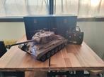 M26 Pershing tank RC met kist 1:16 radiografisch, Ophalen of Verzenden, Gebruikt