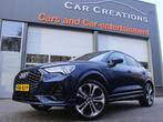 Audi Q3 Sportback 45 TFSI-e S-Edition 20 Inch 360 Cam ACC, Gebruikt, 150 pk, Blauw, Plug-in hybride