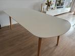 Uitschuifbare eettafel 160-260 wit, Huis en Inrichting, Ophalen, Gebruikt, 200 cm of meer, 50 tot 100 cm