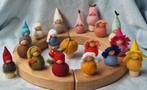 Vier jaargetijden steker jaarring popje Vrije School zomer.., Hobby en Vrije tijd, Vilt, Verzenden, Nieuw, Figuurtje(s), Wolvilt