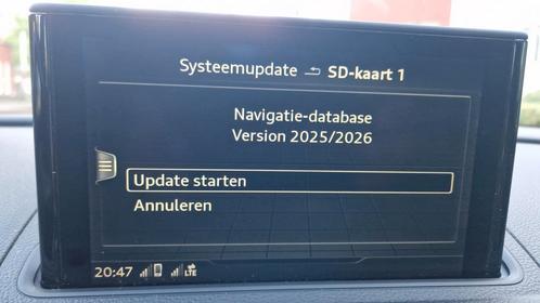 Audi A3 A4 A5 A6 Q2 Q5 Q7 MMI MIB2 2025-26 Navigatie update, Computers en Software, Navigatiesoftware, Nieuw, Update, Nederland