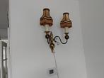 Koperen lampen, Ophalen of Verzenden, Gebruikt, Metaal