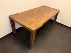 Eettafel acaciahout, Ophalen, 200 cm of meer, 50 tot 100 cm, Zo goed als nieuw