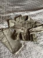 Inado Paris Jasje mt m & Broek - Maat S, Ophalen, Zo goed als nieuw, Groen, Kort