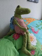 Leuke Knuffel Krokodil met Rugzak, Ophalen of Verzenden, Zo goed als nieuw, Kikker