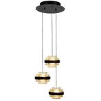 champagne led hanglamp bank tafel bed hoekbank vide hal lamp, Huis en Inrichting, Lampen | Hanglampen, Ophalen, Nieuw, Glas, Minder dan 50 cm