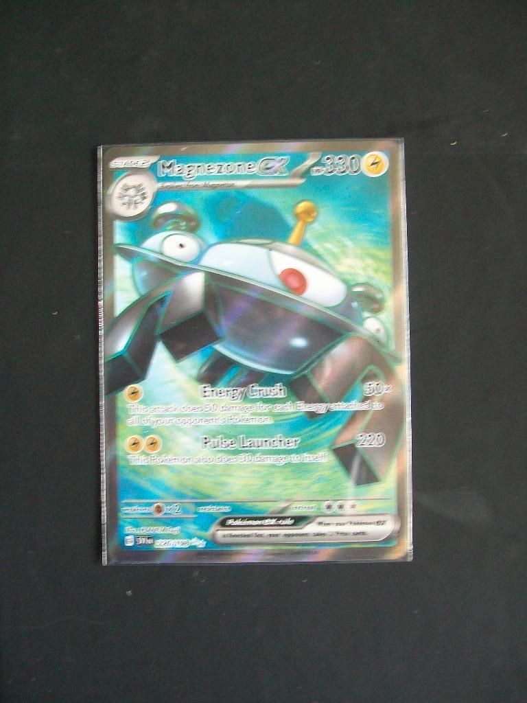 7848. Nieuwe Pokemon Kaart Secret MAGNEZONE EX HP330 226/198, Verzenden, Nieuw, Losse kaart, Foil