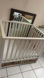 (Baby) kinderbox 88x107x88cm met matras en 2 boxkleden, Ophalen, Gebruikt, Rechthoekig, In hoogte verstelbaar