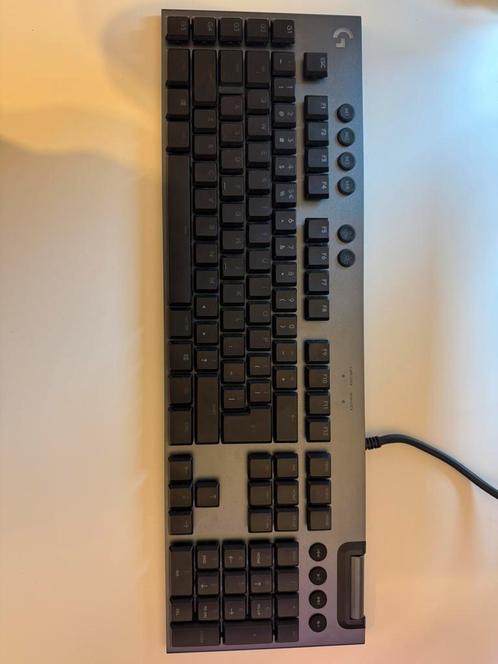 Logitech G815 (Tactile) QWERTY, Computers en Software, Toetsenborden, Zo goed als nieuw, Qwerty, Bedraad, Gaming toetsenbord, Ophalen of Verzenden